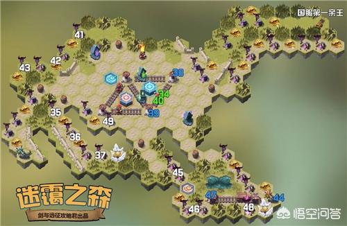 迷霭之森_迷霭之森攻略路线图
