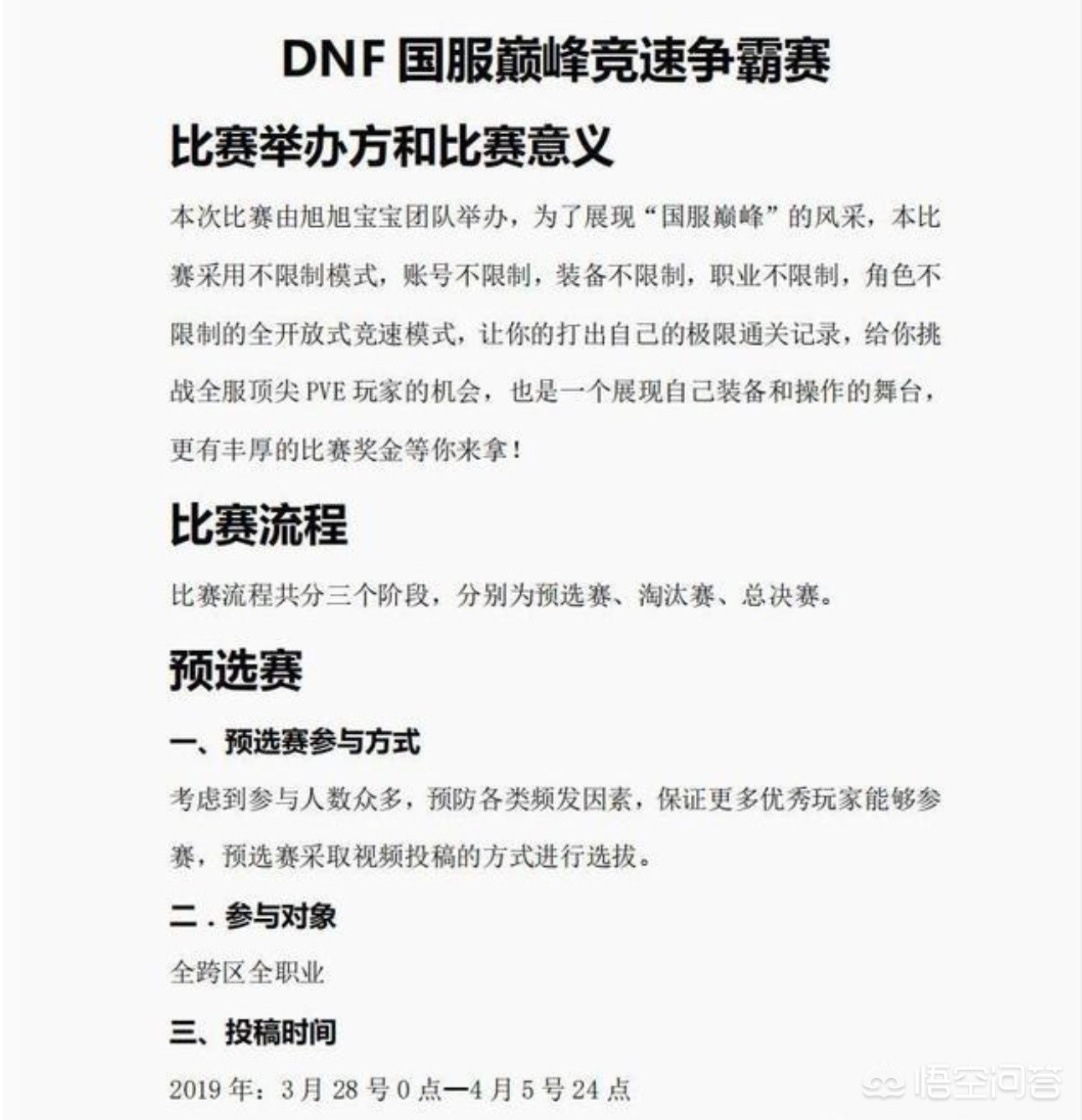 dnf比赛_DNF比赛是什么意思
