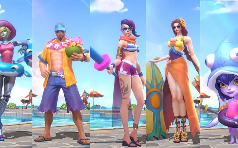 英雄联盟泳池派对_英雄联盟泳池派对全系列