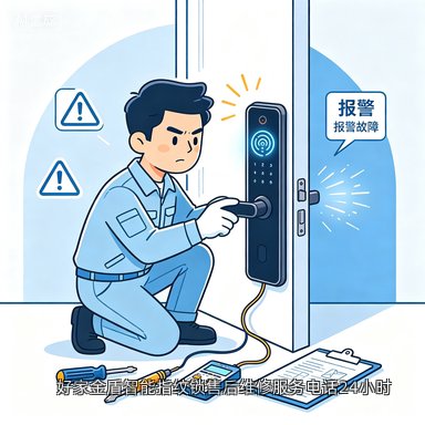 好家金盾智能指纹锁售后维修服务电话24小时