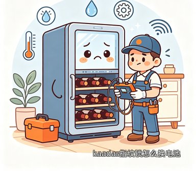 kaadas指纹锁怎么换电池