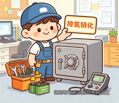 得耐特智能锁指纹密码设置