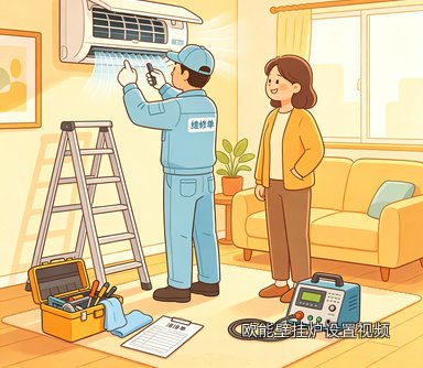 欧能壁挂炉设置视频