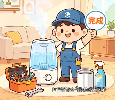 阿里斯顿空气能热水器图解