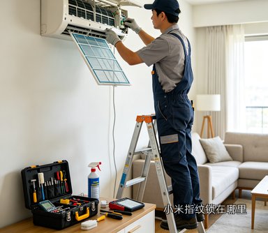 小米指纹锁在哪里