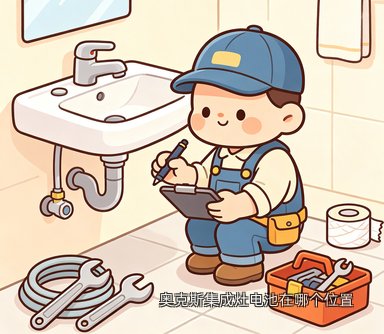 奥克斯集成灶电池在哪个位置
