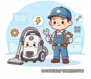 希尔博壁挂炉面板图标详解