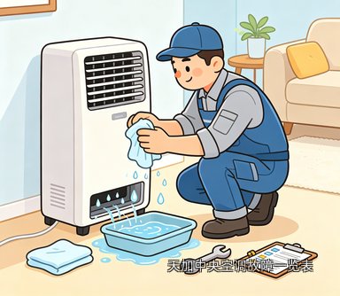 天加中央空调故障一览表