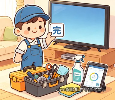 aipu保险柜井号键不显示