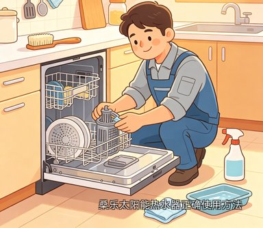 桑乐太阳能热水器正确使用方法
