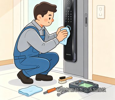畅微智能锁怎么添加指纹