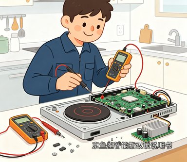 京鱼座智能指纹锁说明书