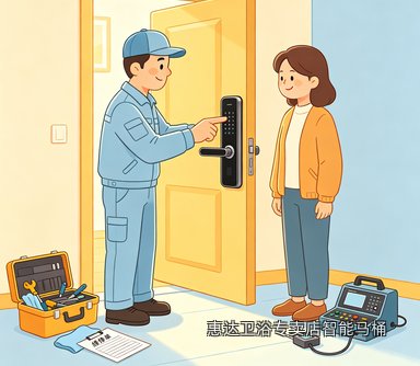 惠达卫浴专卖店智能马桶