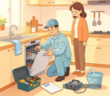 指纹锁外面能打开吗
