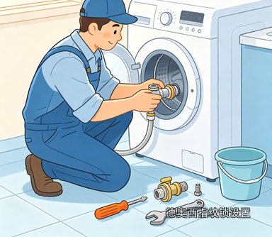 德奥西指纹锁设置