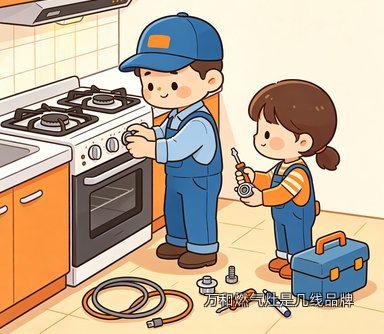 万和燃气灶是几线品牌