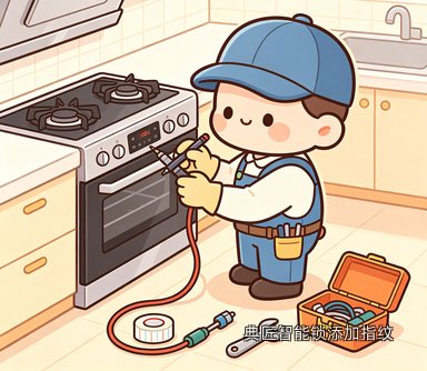 典匠智能锁添加指纹