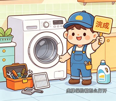 虎牌保险箱怎么打开