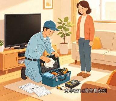 大宇881e洗衣机说明