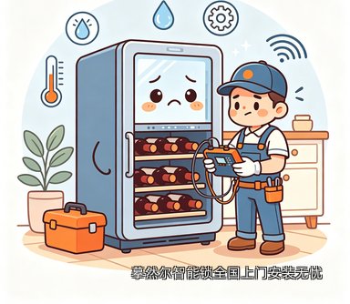 摹然尔智能锁全国上门安装无忧