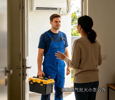 奥田燃气灶火小怎么办