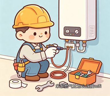 米家燃气灶怎么连接wifi