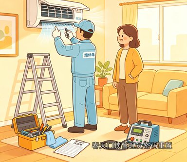 春天门锁管理员密码重置