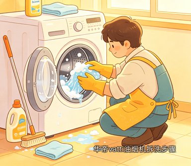 华帝vatti油烟机拆洗步骤