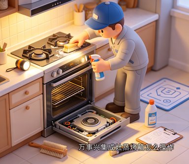 万事兴集成灶蒸烤箱怎么操作