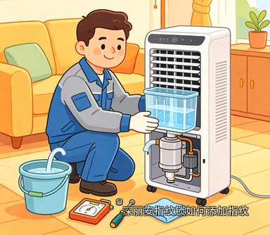 深丽安指纹锁如何添加指纹