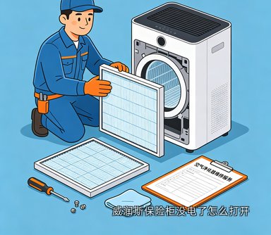 威润斯保险柜没电了怎么打开