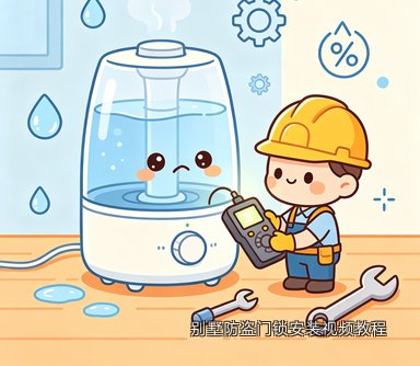 别墅防盗门锁安装视频教程