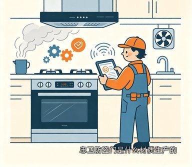 忠卫防盗门是什么材质生产的