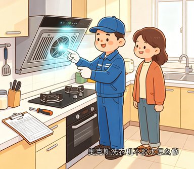 奥克斯洗衣机不脱水怎么修