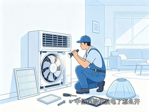 中亿保险柜没电了怎么开