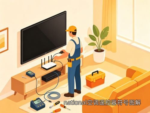 national空调遥控器符号图解
