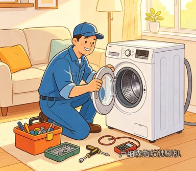 卢纳森指纹锁刷机