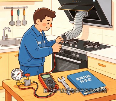爱芭燃气灶是杂牌子还是名牌的