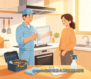 gegate指纹锁怎么删除管理密码