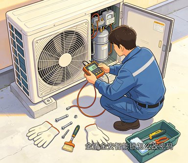 金盾金安智能锁怎么改密码