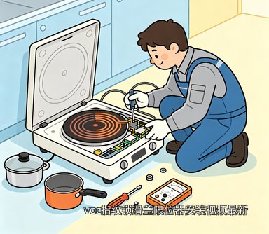 voc指纹锁滑盖限位器安装视频最新