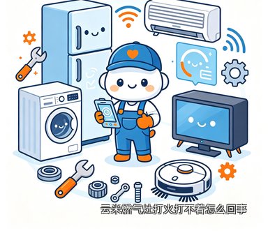 云米燃气灶打火打不着怎么回事