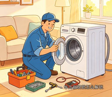 华为指纹锁怎么解锁