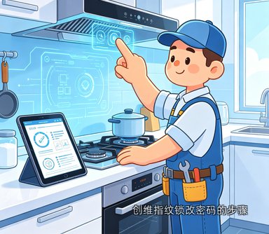 创维指纹锁改密码的步骤