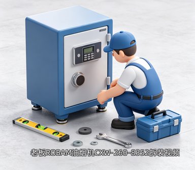 老板ROBAM油烟机CXW-260-8352拆装视频