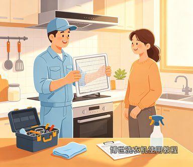 博世洗衣机使用教程