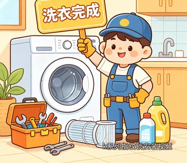 k系列指纹锁安装视频