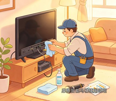 摩恩智能马桶使用说明