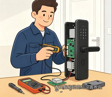 春天智能锁密码设置教程