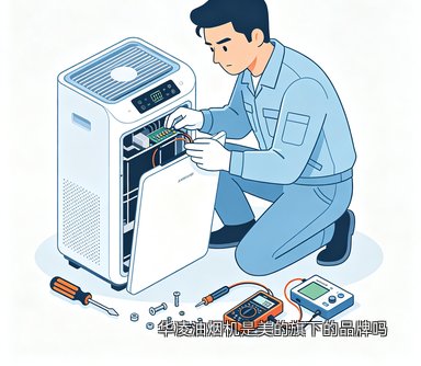 华凌油烟机是美的旗下的品牌吗
